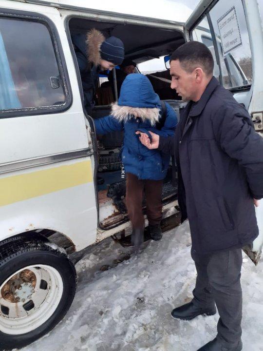"Қауіпсіз мектеп автобусы" акциясы