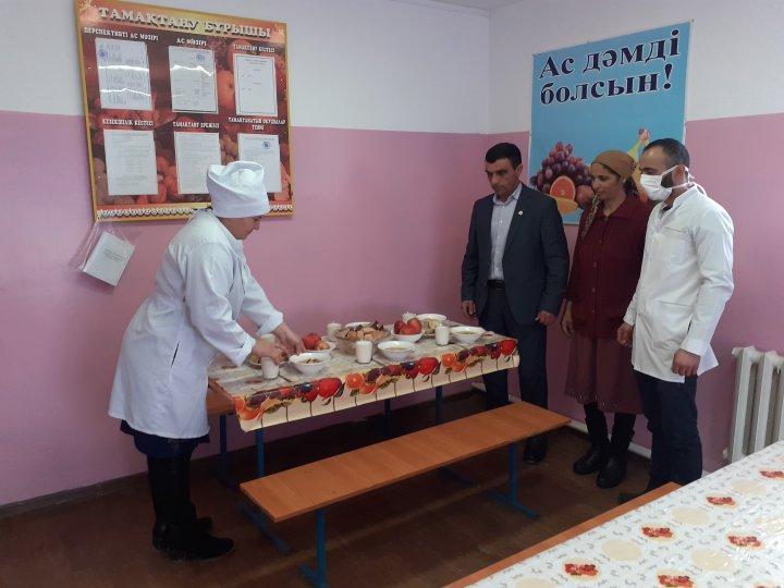 Арыстанды орта мектебінде 2020 жылдың 27 қаңтар мен 27 ақпан аралығында "Мектеп асханасы" Республикалық "Мектептегі тамақтану" айлығы  болып  өтті